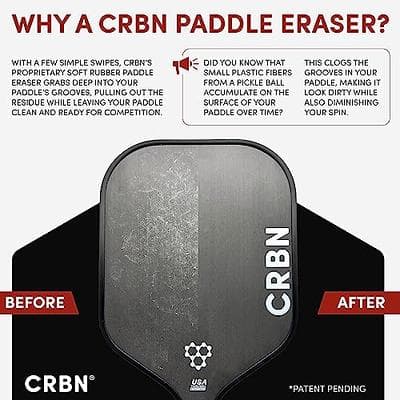 crbn pickleball paddle eraser